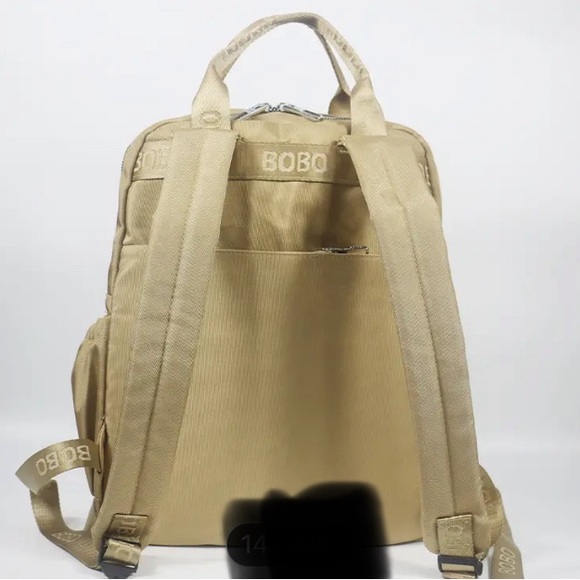 NWOT Lilac Multi Pockets Travel Backpack, Schoolbag, Nylon Laptop Daypack - Picture 6 of 7